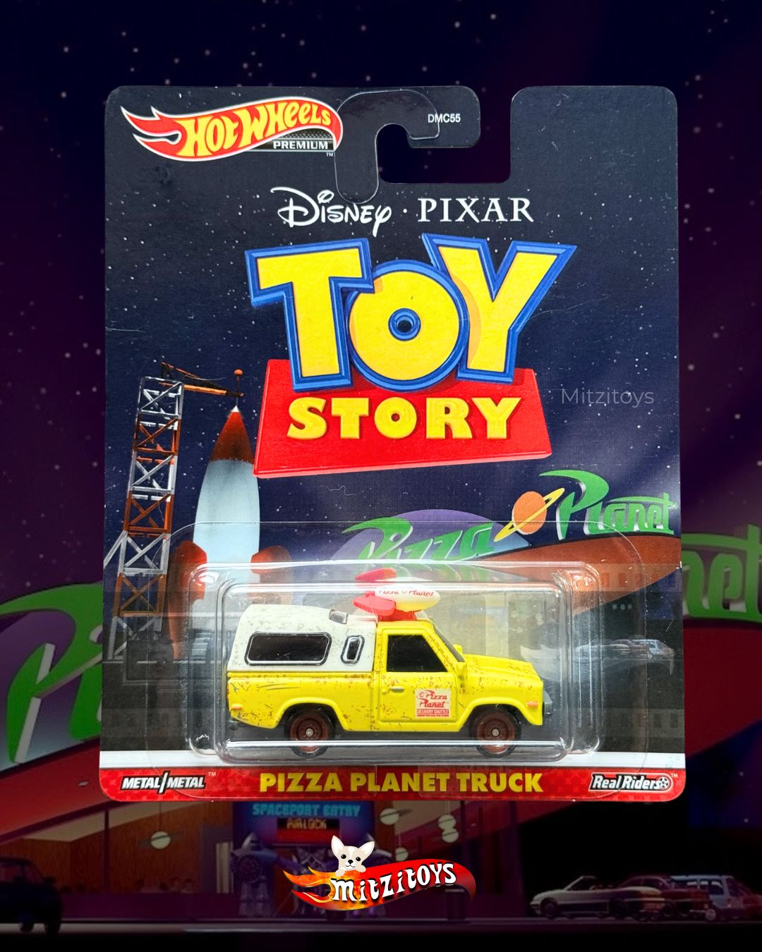 Pizza Planet Truck - Disney Pixar Toy Story - Hot Wheels Premium