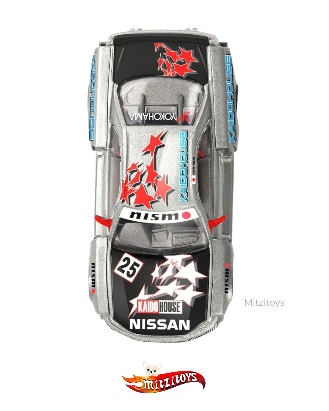 Nissan Skyline GT-R R34 Kaido Star Racing V1 (#197) - Kaido House x Mini GT