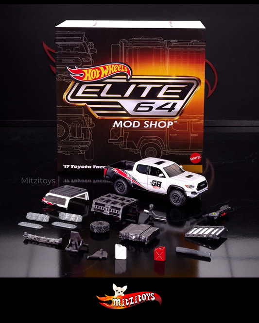 '17 Toyota Tacoma - Hot Wheels Elite 64 Mod Shop