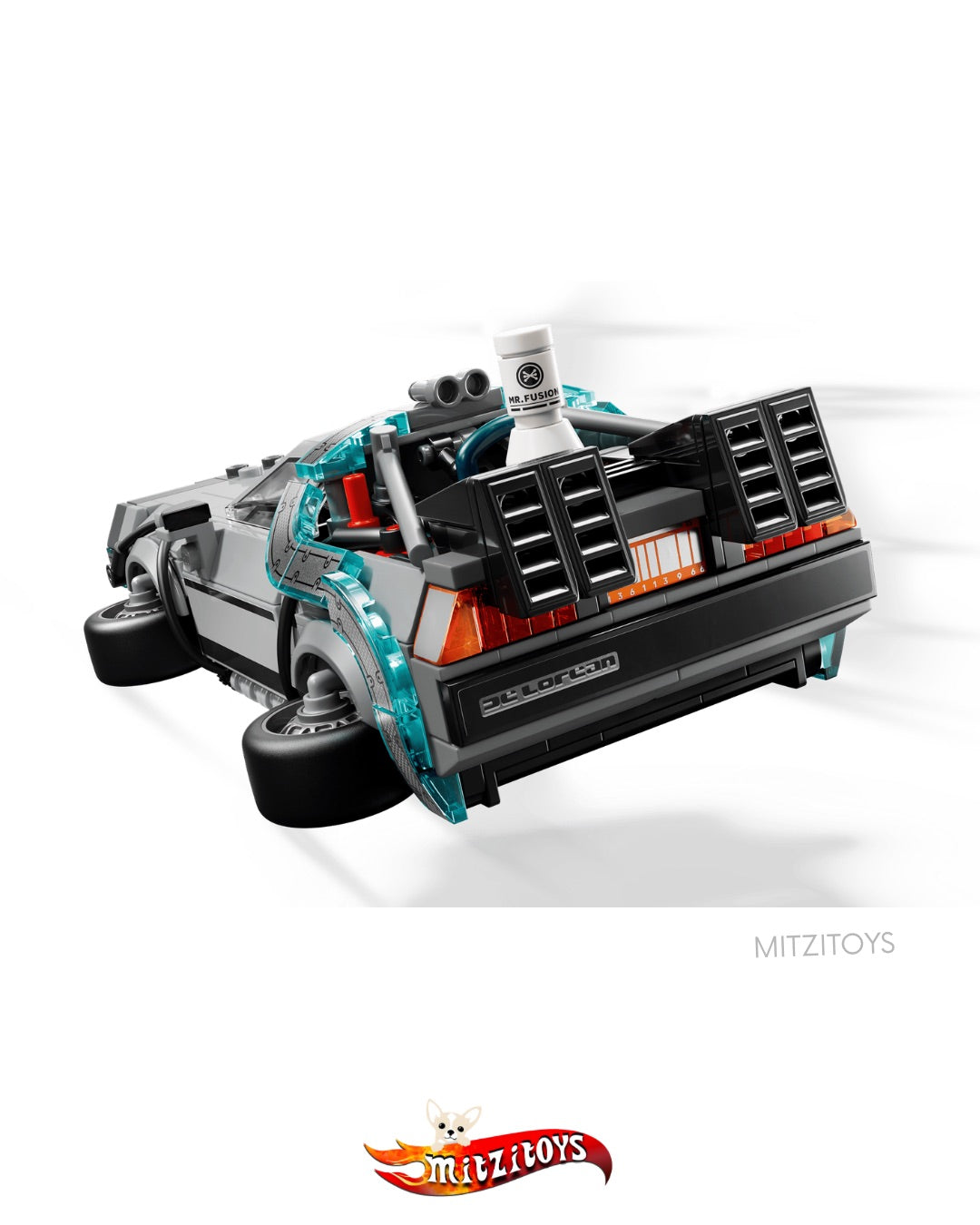 DeLorean Time Machine Back to the future - LEGO Speed Champions - Set de construcción