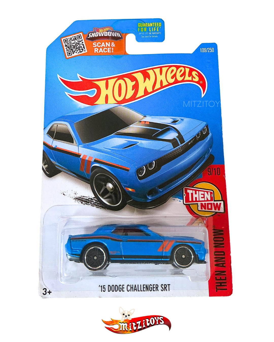 '15 Dodge Challenger SRT (9/10) Azul - Then and Now - Básico