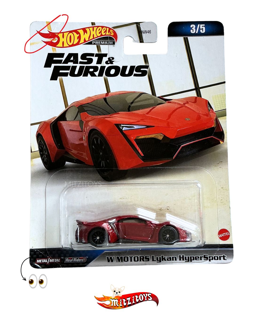 W Motors Lykan HyperSport (3/5) - Fast & Furious (Detalle): Furious 7 - Hot Wheels Premium