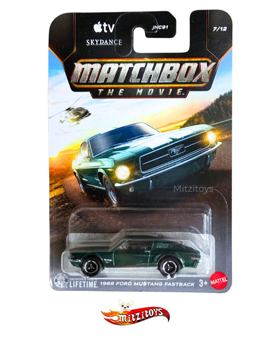 1968 Ford Mustang Fastback (7/12) - Matchbox The Movie - Básico