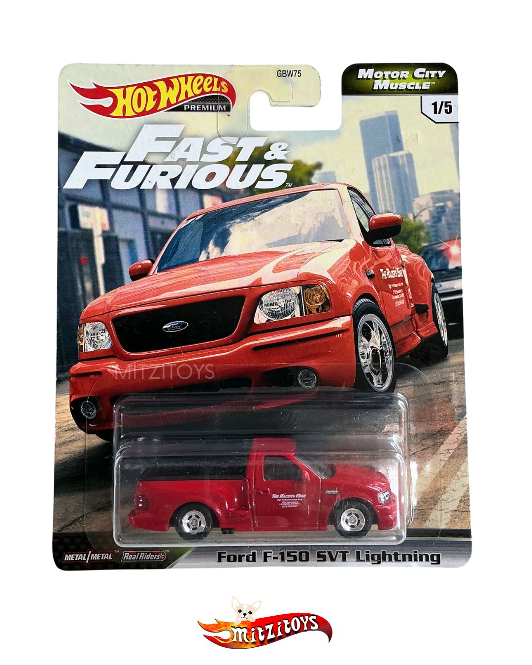 Ford F-150 SVT Lightning (1/5) - Fast & Furious Motor City Muscle - Hot Wheels Premium