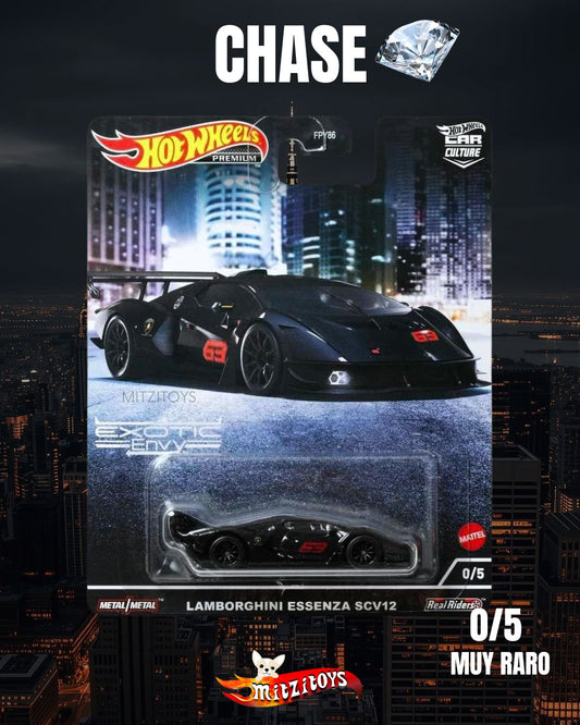 Lamborghini Essenza SCV12 CHASE (0/5) - Hot Wheels Car Culture: Exotic Envy - Premium