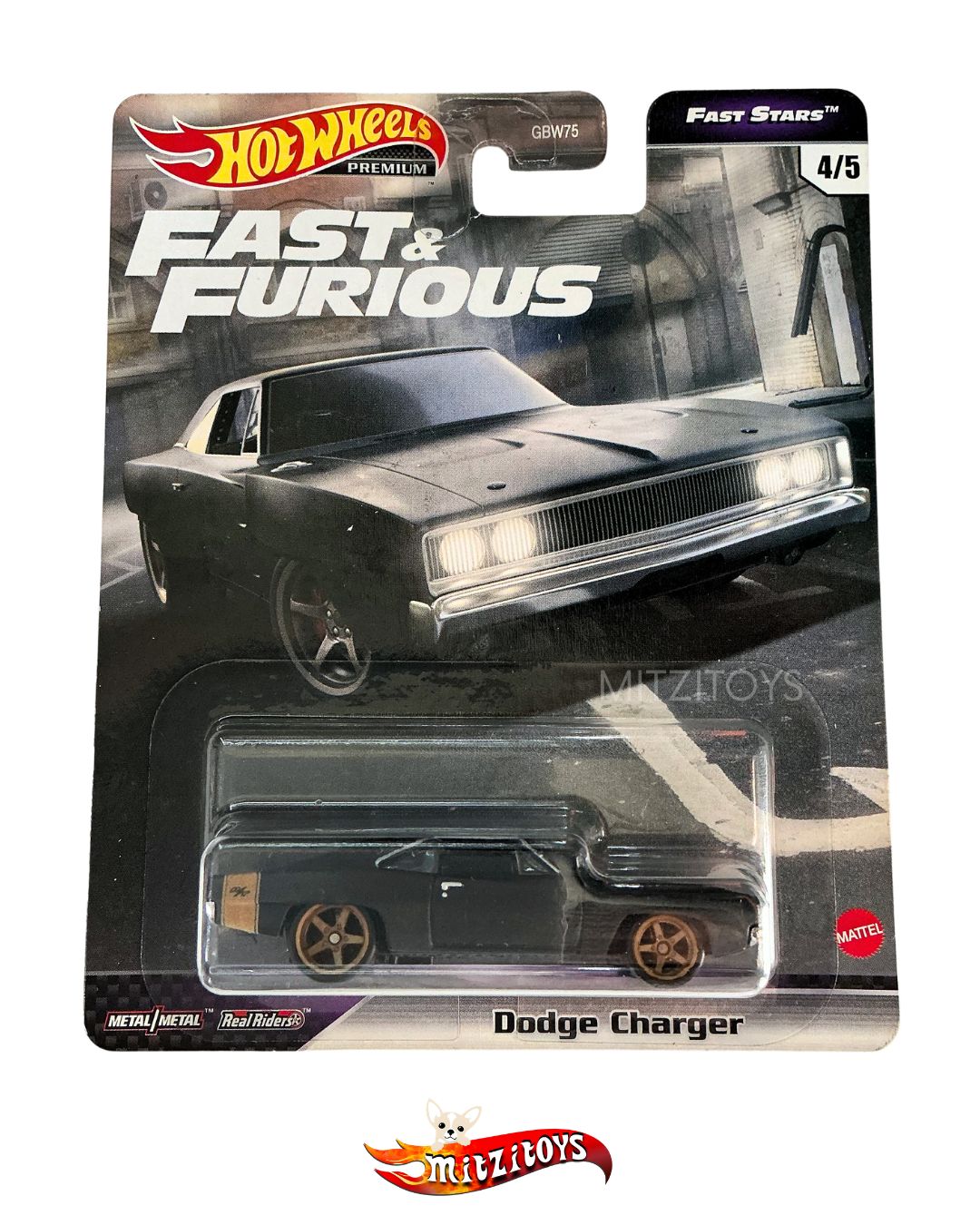 Dodge Charger (4/5) - Fast & Furious: Fast Stars - Hot Wheels Premium