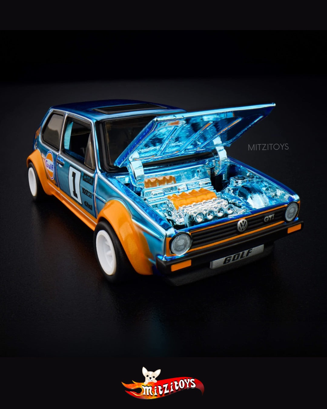 1976 Volkswagen Golf Mk1 GTI - Gulf Racing Edition - Red Line Club (RLC) Exclusive