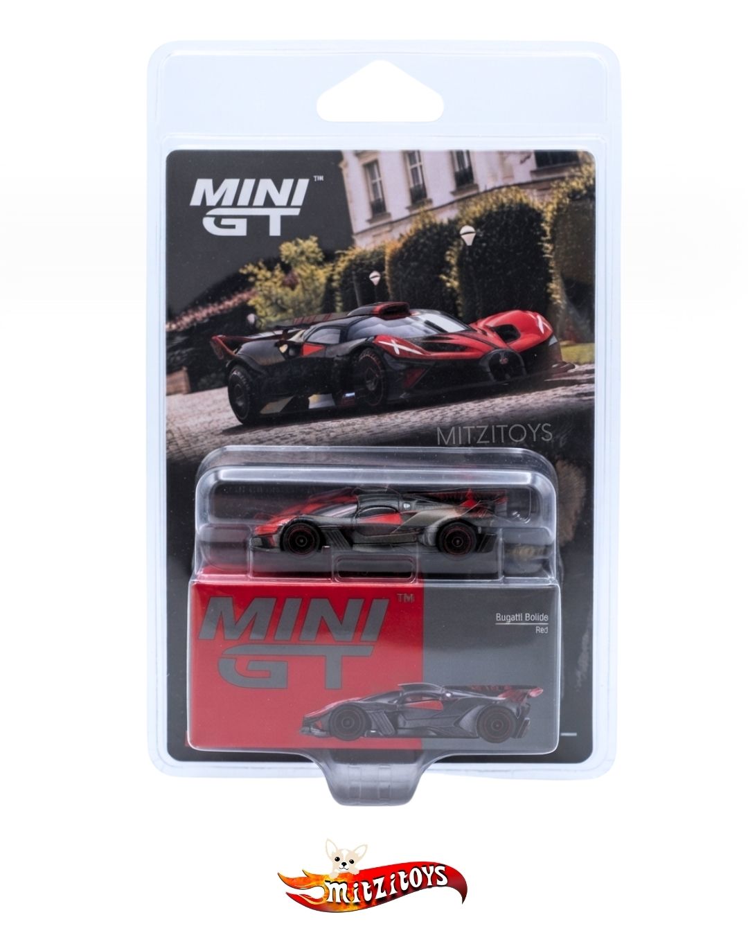 Bugatti Bolide Red 1:64 - Mini GT