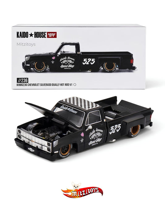 Chevrolet Silverado Dually Hot Rod V1 (#236) - Kaido House x Mini GT