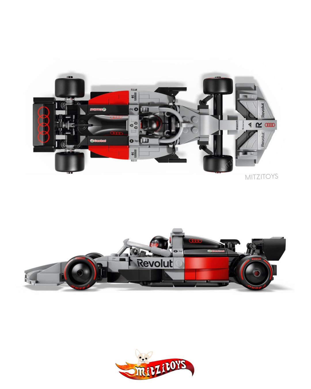 Audi Revolut F1 Formula 1 Team - LEGO Speed Champions - Set de construcción