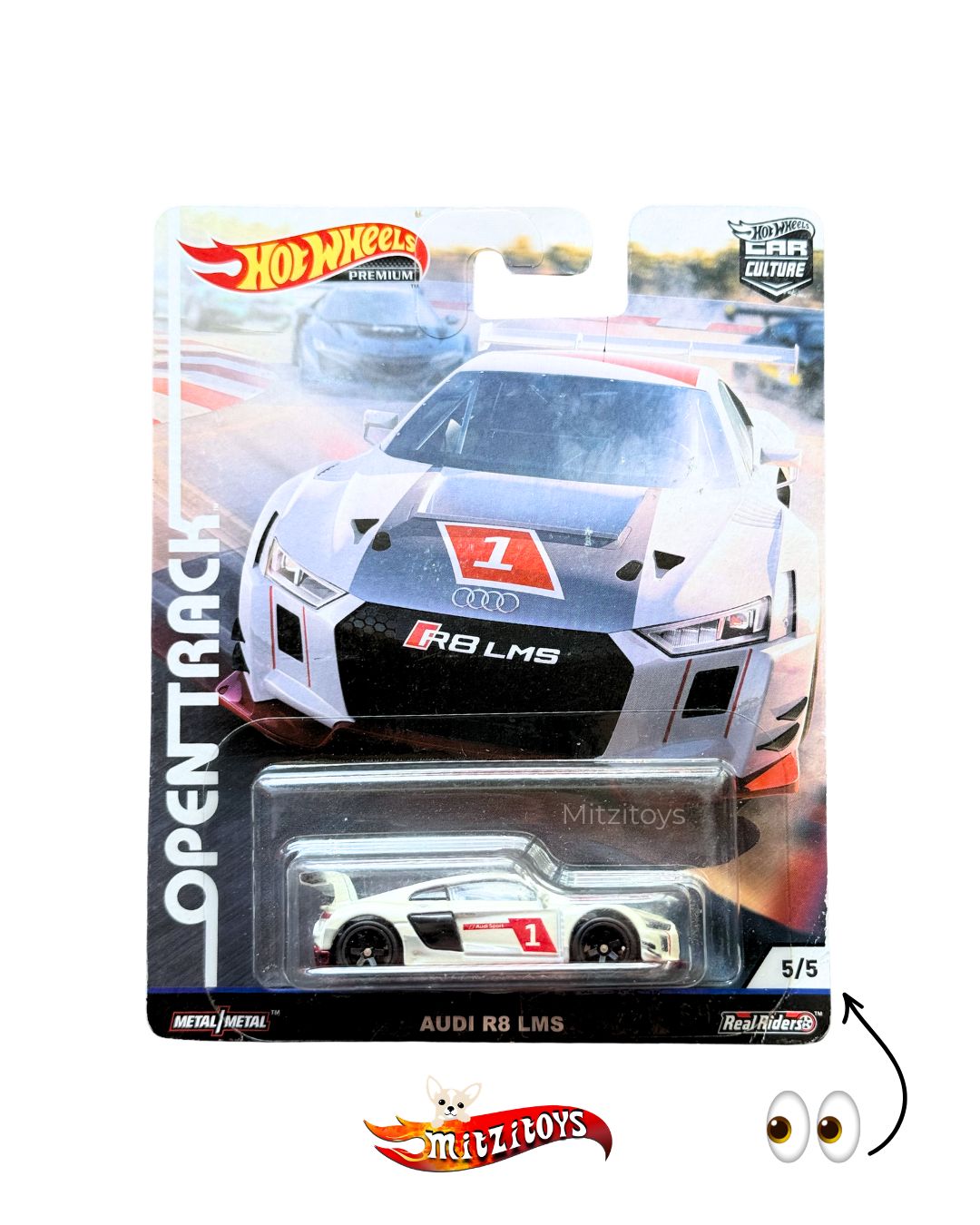 Detalle Audi R8 LMS (5/5) - Open Track - Hot Wheels Premium