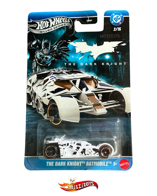 The Dark Knight Batmobile (2/15) - Batman - Hot Wheels Silver Series