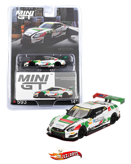 Nissan Skyline GTR R35 NISMO GT3 #23 KCMG 2018 FIA GT World Cup Macau (#593) - Mini GT 1:64