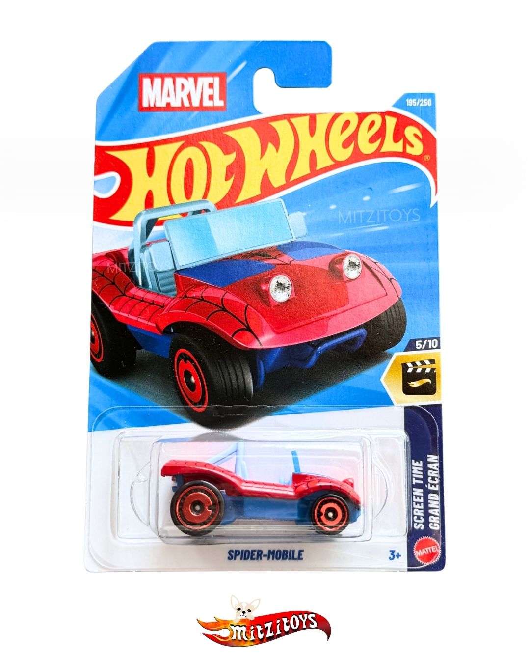 Spider-Mobile (5/10) - HW Screen Time - Hot Wheels Básico