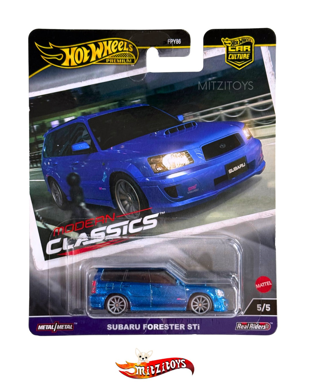 Subaru Forester STi (5/5) - Car Culture: Modern Classics - Hot Wheels Premium