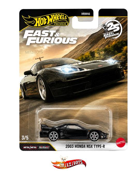 2003 Honda NSX Type-R (3/5) - Fast & Furious Premium - Hot Wheels Premium