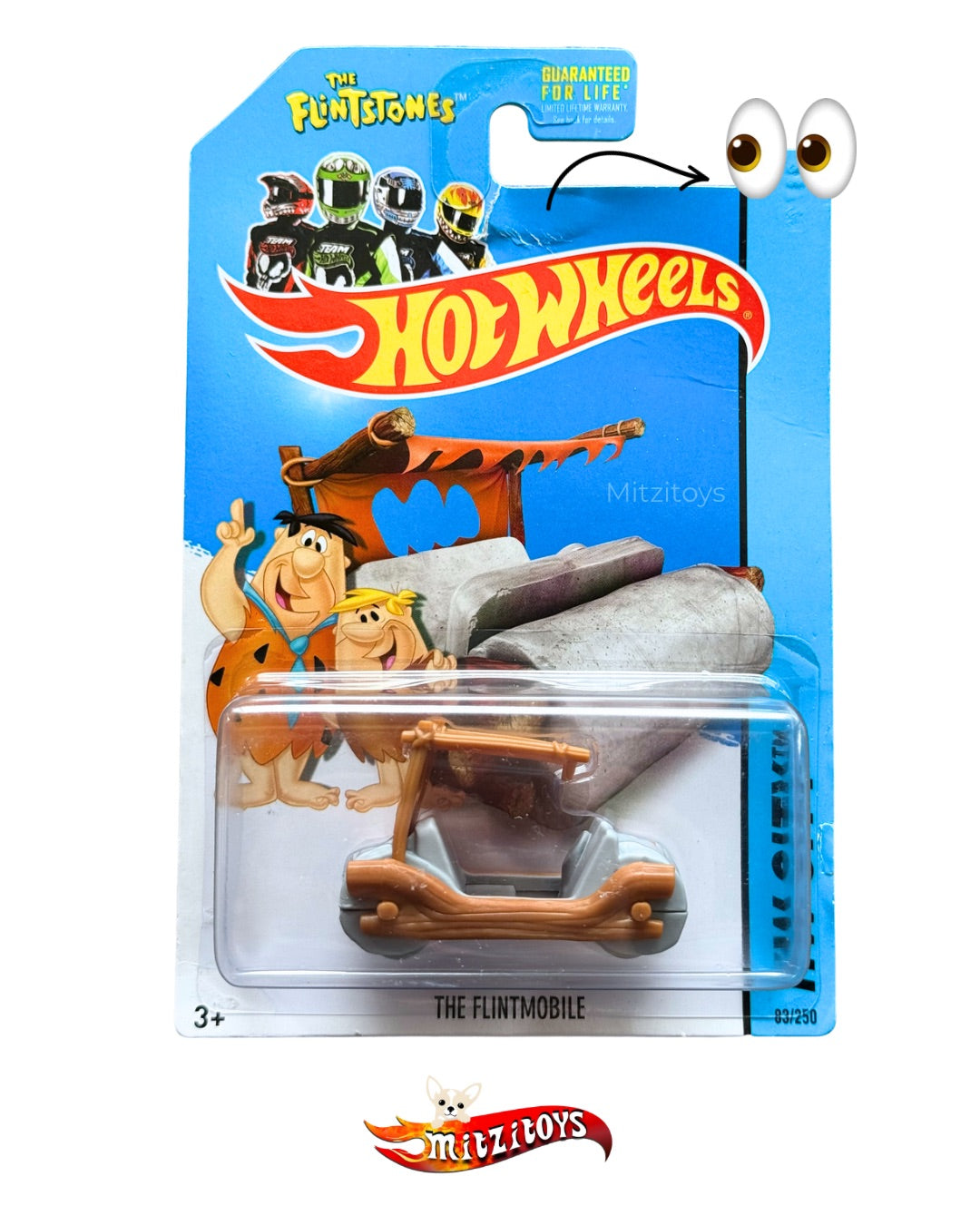 The Flintmobile (83/250) Los picapiedra- HW City - Hot Wheels básico