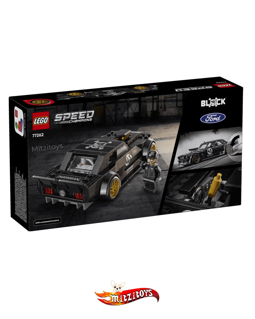 Ken Block's 1965 Ford Mustang Hoonicorn RTR V1 - LEGO Speed Champions