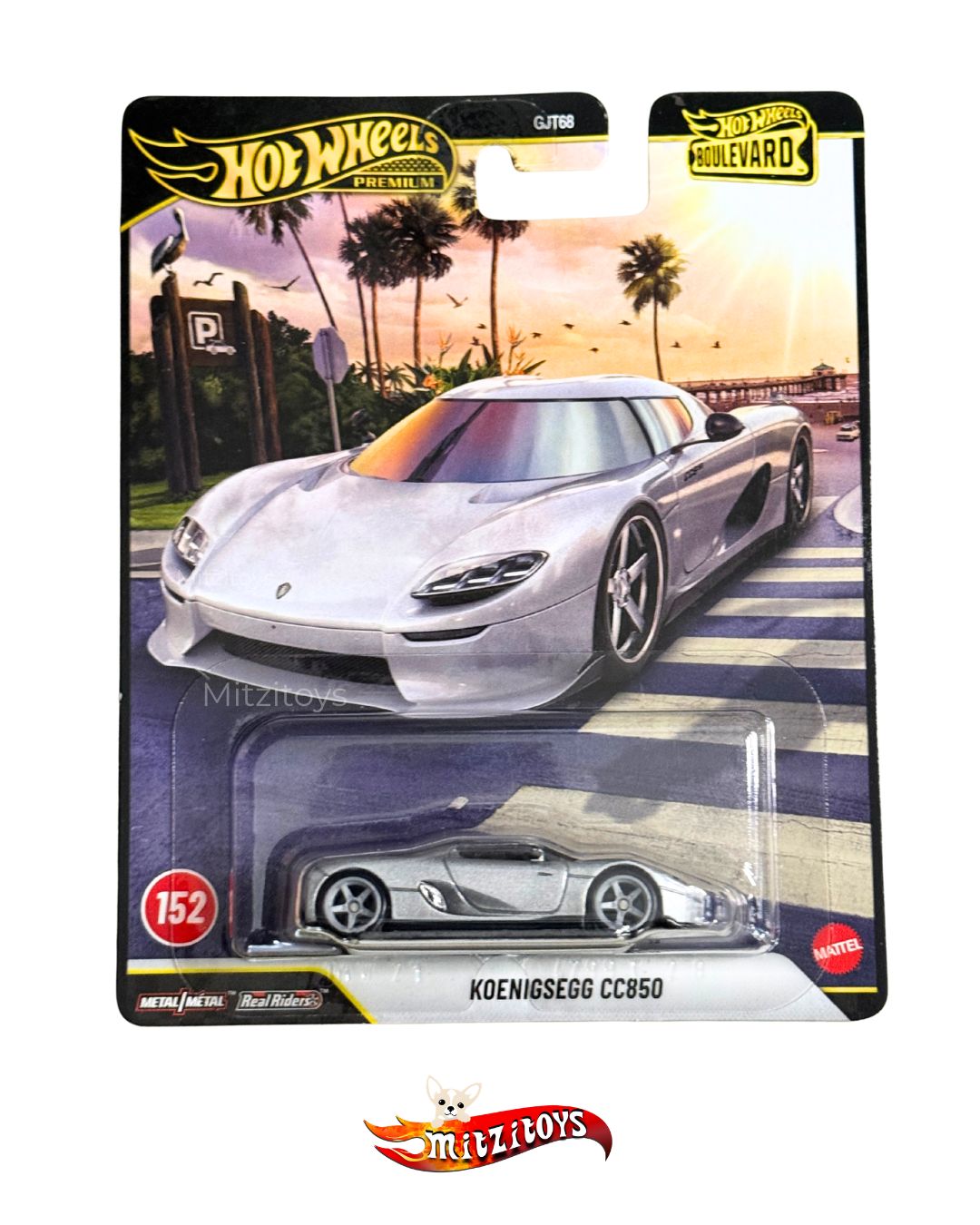 Koenigsegg CC850 (#152) - Hot Wheels Boulevard - Premium