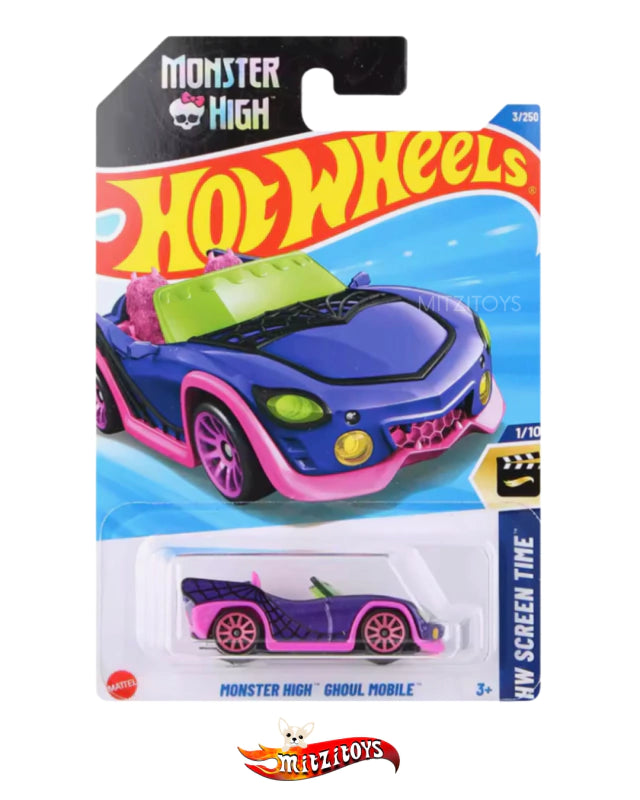 Monster High Ghoul Mobile - Hot Wheels: HW Screen Time (1/10)