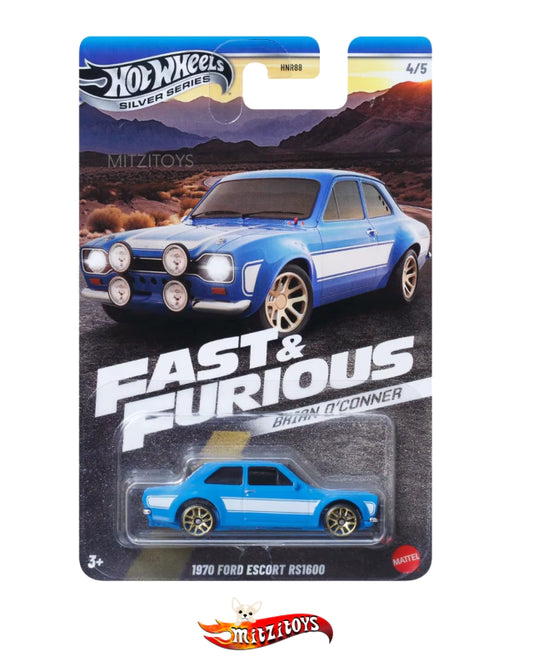 1970 Ford Escort RS1600 - Hot Wheels Silver Series - Fast & Furious 4/5